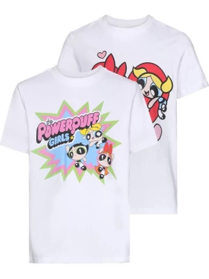 Foto van product Mister Tee Shirt 'Power Puff Girls' lichtroze / bloedrood / zwart / wit