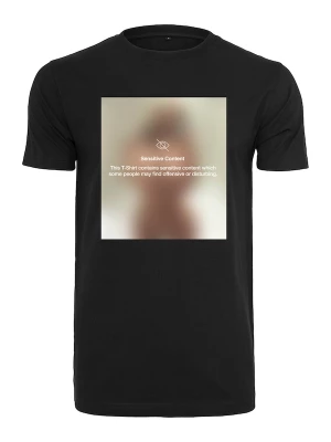 Foto van product Mister Tee Shirt 'Sensitive Content' gemengde kleuren / zwart