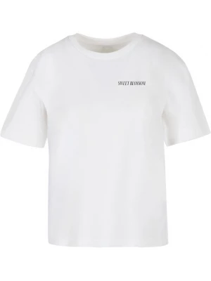 Foto van product Mister Tee Shirt 'Sweet Blossom And Beauty' orchidee / zwart / wit
