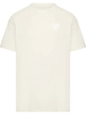 Foto van product Mister Tee Shirt 'Under The Palm Trees' sand / wit