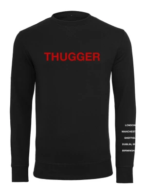 Foto van product Mister Tee Sweatshirt grijs / kersrood / zwart