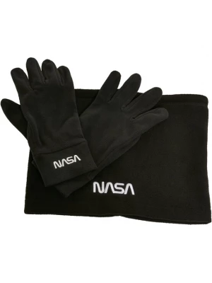 Foto van product Mister Tee Vingerhandschoenen 'Nasa' zwart / wit