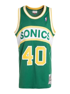 Foto van product Mitchell & Ness Shirt lichtgeel / groen / natuurwit
