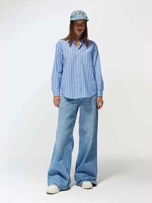 Foto van product MixRay Blouse lichtblauw / wit