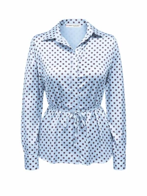 Foto van product MixRay Blouse lichtblauw / zwart
