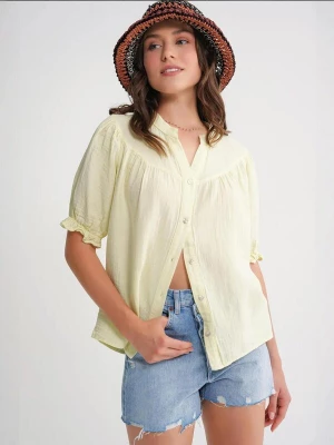 Foto van product MixRay Blouse lichtgeel