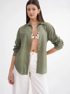 Foto van product MixRay Blouse olijfgroen