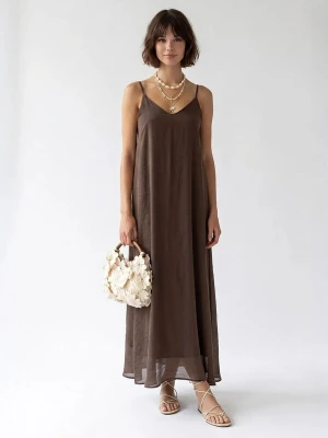 Foto van product MixRay Jurk chocoladebruin