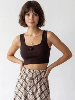 Foto van product MixRay Top 'Camis' bruin