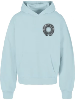 Foto van product MJ Gonzales Sweatshirt hemelsblauw / donkergrijs / rood / zilver