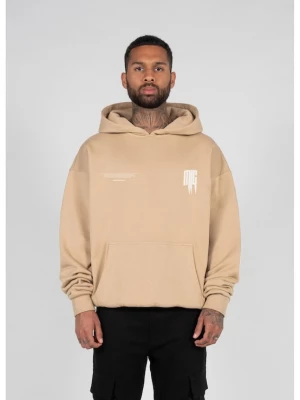 Foto van product MJ Gonzales Sweatshirt 'METAMORPHOSE V.2' donkerbeige / lila / wit