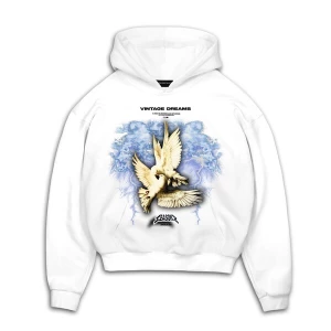 Foto van product MJ Gonzales Sweatshirt 'Vintage' blauw / geel / zwart / wit