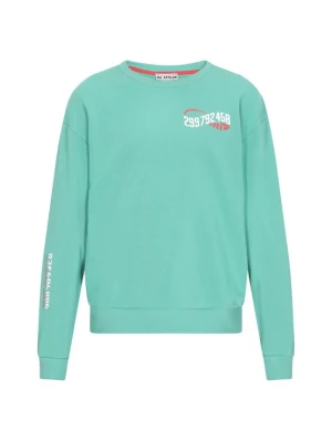 Foto van product Mo ATHLSR Sweatshirt 'Back To School' turquoise / rood / wit