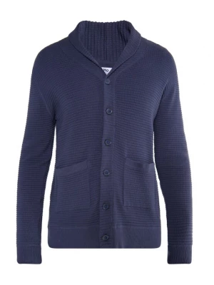 Foto van product MO Gebreid vest 'Rovic' marine