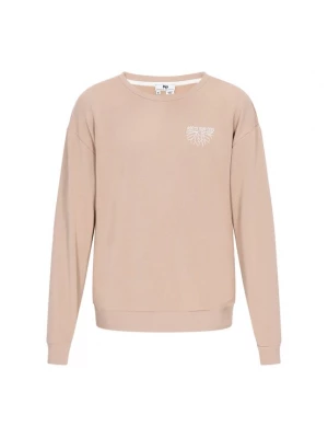 Foto van product MO Sweatshirt 'Back To School' donkerbeige / wit