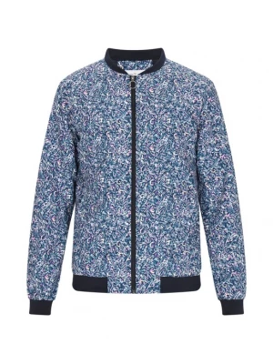 Foto van product MO Tussenjas marine / lila / rosa / wit