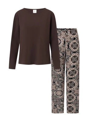 Foto van product Momenti Per Me Pyjama 'Boho Cafe' bruin