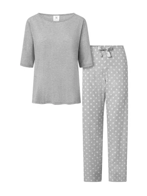 Foto van product Momenti Per Me Pyjama 'Keep Secrets' grijs