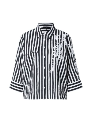 Foto van product monari Blouse zwart / wit