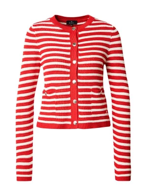 Foto van product monari Gebreid vest rood / wit
