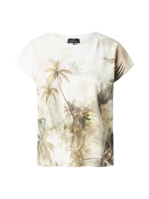Foto van product monari Shirt beige / ombergrijs / olijfgroen / wit