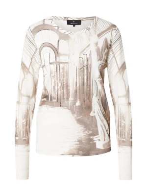 Foto van product monari Shirt bruin / cappuccino / offwhite