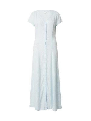 Foto van product Monki Blousejurk lichtblauw / wit
