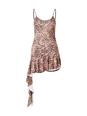 Foto van product Monki Jurk beige / bruin / zwart