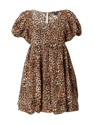 Foto van product Monki Jurk beige / bruin / zwart