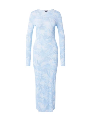 Foto van product Monki Jurk blauw / lichtblauw / grijs / offwhite