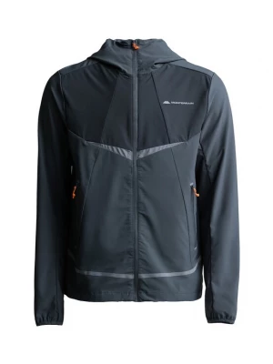Foto van product MONTERRAIN Tussenjas 'Defence Windrunner' goudgeel / grijs / antraciet / donkergrijs