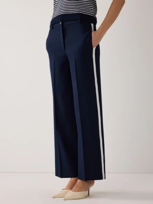 Foto van product MORE & MORE Pantalon marine / wit