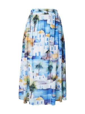 Foto van product MORE & MORE Rok blauw / bruin / oranje / wit