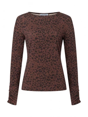 Foto van product MORE & MORE Shirt bruin / zwart