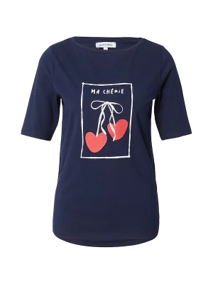 Foto van product MORE & MORE Shirt 'Cherry Hearts' donkerblauw / rood / wit