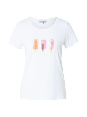 Foto van product MORE & MORE Shirt geel / lila / wit