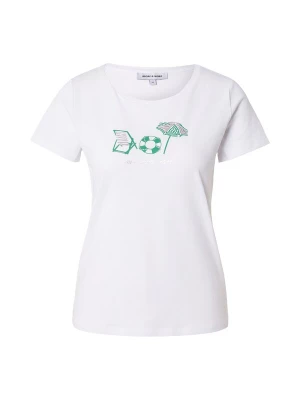 Foto van product MORE & MORE Shirt jade groen / zilver / wit