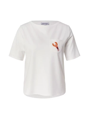 Foto van product MORE & MORE Shirt mandarijn / bloedrood / offwhite
