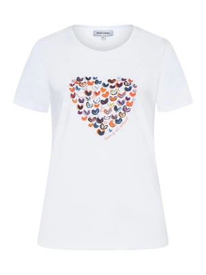 Foto van product MORE & MORE Shirt navy / donkerlila / oranje / wit