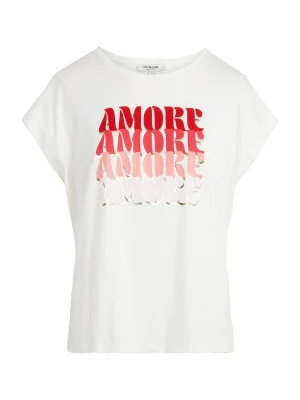 Foto van product Morgan Shirt rosa / robijnrood / zilver / wit