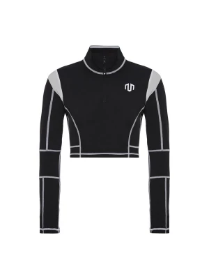 Foto van product MOROTAI Functioneel shirt 'Kansei Chrome' lichtgrijs / zwart
