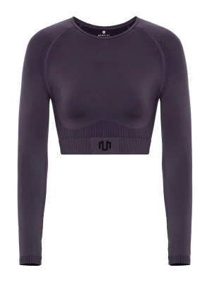 Foto van product MOROTAI Functioneel shirt 'Naikan' pruim / zwart