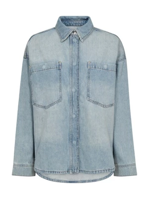 Foto van product MOS MOSH Blouse blauw denim