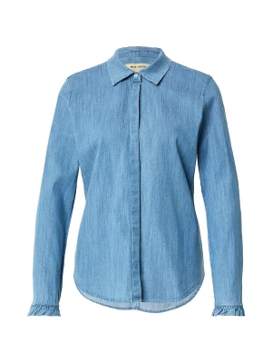 Foto van product MOS MOSH Blouse 'MMMattie Flip' blauw denim