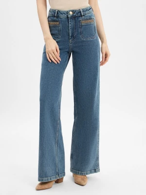 Foto van product MOS MOSH Jeans 'Colette Linpos' blauw denim