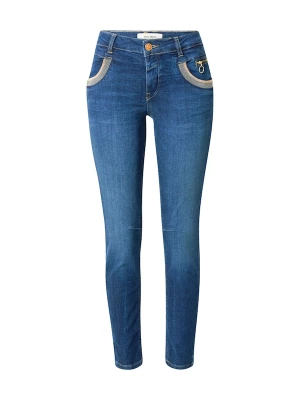 Foto van product MOS MOSH Jeans lichtbeige / blauw denim
