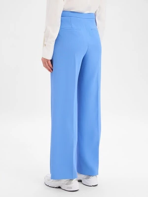 Foto van product MOS MOSH Pantalon 'MMLeya Miley' hemelsblauw