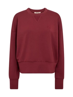 Foto van product MOS MOSH Sweatshirt 'MMKiki Celli' bordeaux