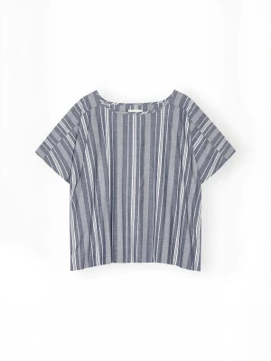 Foto van product moshi moshi mind Shirt ' balance ' duifblauw