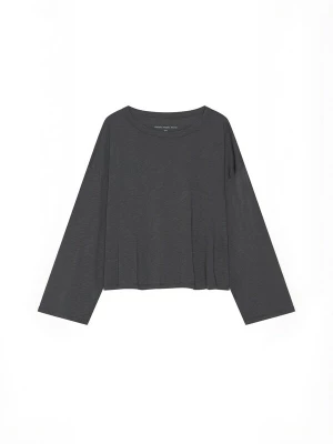 Foto van product moshi moshi mind Top ' precious ' donkergrijs